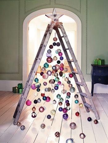 Alternatieve kerstboom als geen boom in huis wilt: de leukste kerstbomen | Glamourista - kapsels