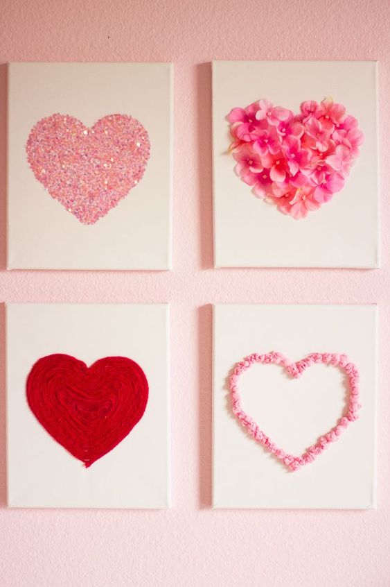 Paleis Speel zeil Valentijnsdecoratie: DIY Valentijns versieringen voor in huis | Glamourista  - kapsels